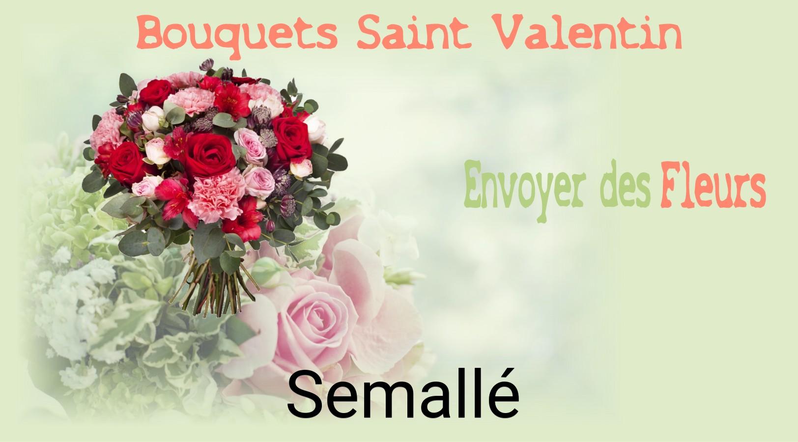 Roses de Saint-Valentin livrées à Semallé
